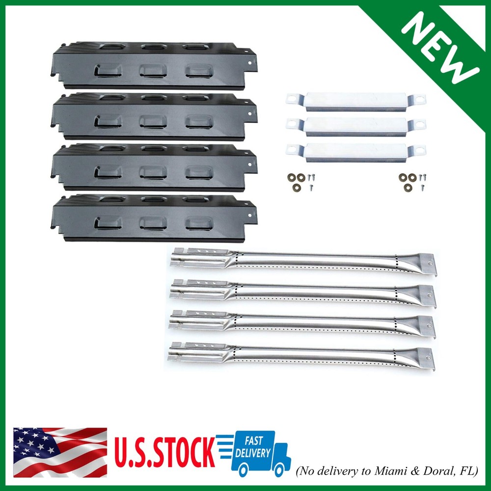 Heat Plates Shields Burners Carry-Over Replacement Parts For Charbroil Gas Grill