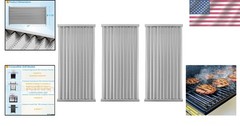 17″ Stainless Steel Grill Emitter Replacement for Charbroil TRU Infrared Grills