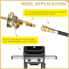 Propane Control Valve Flame control for BBQ Grill Heater Propane Connection