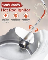 Fire Burn Pot and Igniter Kit for Traeger/Pit Boss Grills, Easy Install