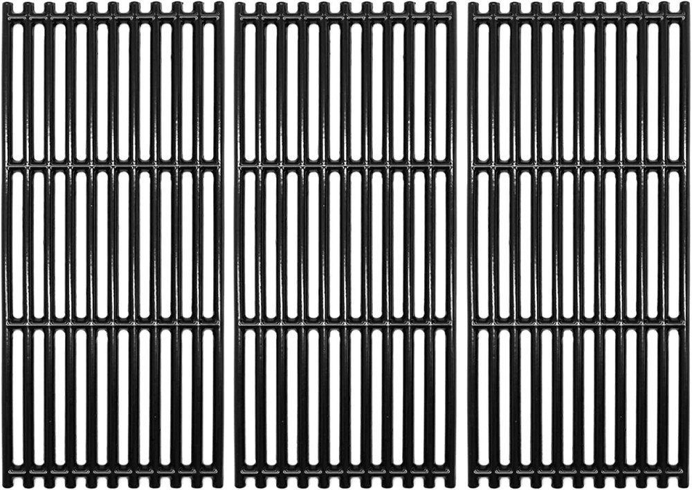 Cast Iron Grill Cooking Grates Grid 18 1/4″ 3-Pack for Char-Broil TRU-Infrared