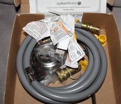 Kenmore Grill Natural Gas Conversion Kit 10477 +10ft Hose Open Box Possibly Used