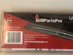 NEW UNIVERSAL STAINLESS STEEL REPLACEMENT TUBE BURNER FOR GRILLS #812-7234-S2