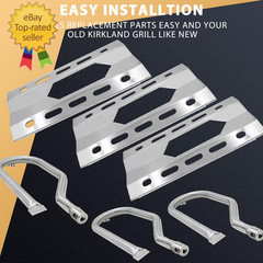Grill Replacement Parts for Kirkland 720-0011 720-0108 720-0047-U BBQ Grills, Re