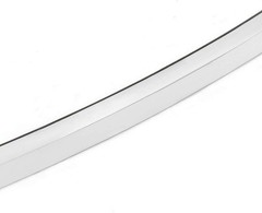 Front Hood Molding Trim Moulding Chrome, Compatible with GMC Sierra 1500 Truck,