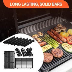 Weber Genesis II E-410 E-415 Grill Parts Flavorizer Bars Grates Heat Deflectors