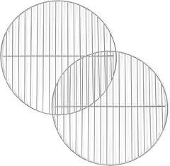 Cooking Grate for 16 Inch Charcoal Grill round Chromed Iron Steel 14.7 Inch