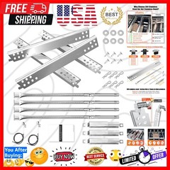 All-in-One Stainless Steel Grill Parts Kit for Charbroil 4 & 3 Burner Models