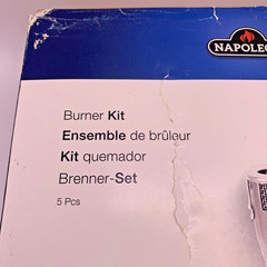 5 Burner Set Replacement for Napoleon Rogue 625 Prestige 665 Stainless Steel New
