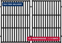 GGC 7638/7639 Grill Grates for Weber Spirit &Spirit II 300 Series, 17.5″ Grill P