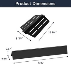 NEW 7-Pack Grill Parts for Weber Genesis 300 Series Replace 7620 7622 17.5″ US