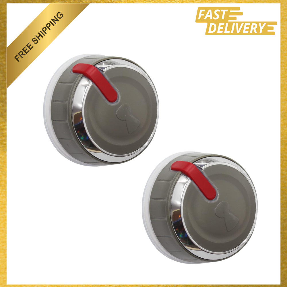 Lighted Main Burner Control Knobs for Weber Genesis II LX Grills 2017+ 2 Pack