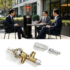 Gas Valve Kit for Oven With Flameout Protection Control Valve and Thermocouple