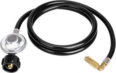 6 Feet Propane Adapter Hose for Blackstone 17 Inch and 22 Inch Tabletop Griddle,