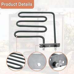 800 Watts Electric Smoker Heating Element Compatible with Masterbuilt and Char-B