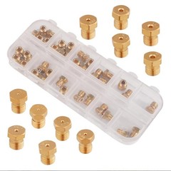 Propane LPG Brass Burner Nozzle Conversion Kit (36Pcs) – M6x0.75 mm Gas5744