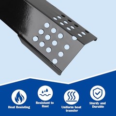 Heat Plates for Monument 4-Burner 41847NG 24367 35633 24633 Gas Black-4PCS