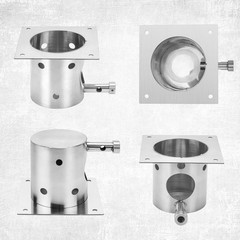 304 Stainless Steel Fire Burn Pot and Hot Rod Ignitor Kit Replacement Part fo…