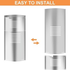 Flame Broiler Slide Cover Bottom Kit for Pit Boss 1100 Stainless Steel 32″X15.5″