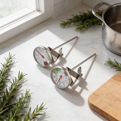 Thermometer For Coffee Food-grade Stainless Steel Clear Temperature Display