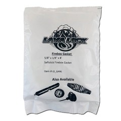 Firebox Gasket Tape 1/8 x 5/8 Inch 8 FT Self Stick 1000F BBQ Smoker Seal