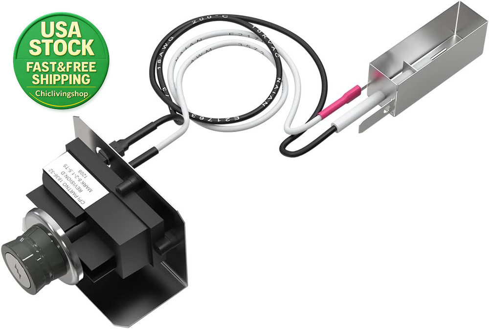 Igniter Kit Replacement for Weber Spirit E210 E310 E320 Side Control 91360