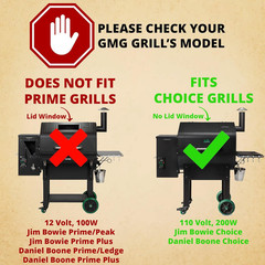 Genuine OEM Green Mountain Grills 110V Combustion Fan for Daniel Boone & Jim Bow