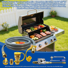 97352 98523 Natural Gas Conversion Kit for Monument Grills 41847NG, 77352NG & De