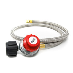 Gas One Gasone 2113 0-20 Psi Adjustable High Pressure Propane Regulator 4 Ft