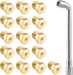 Natural Gas Orifice Nozzle Conversion Kit Compatible with Blackstone 28 Inch and