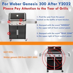Genesis 2 Grill Parts for Weber Genesis II E-310 For genesis ii 300 grill parts