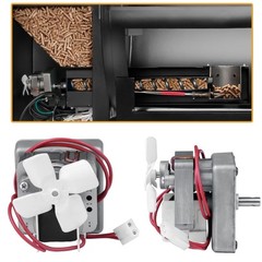 2.0RPM Auger Motor Replacement for Wood Pellet Grills, Smokers – Universal Fit