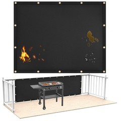 Fireproof Grill Heat Shield to Protect Deck Fence from Grill Heat, Heat Shiel…