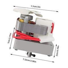 High-Temperature Resistant 2.0 RPM Auger Motor for Long-Lasting BBQ Performance