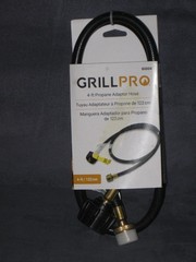 Grill Pro 4 Ft Propane Adaptor Hose NIP!!!!