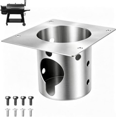High-Quality Fire Burn Pot for Pit Boss 1150/1600 – Stainless Steel with Screws
