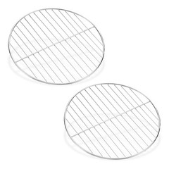 2 Pack Grill Grate Replacement, Steel Grill Grates for BBQ Parts [8.66 Inch]