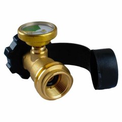 Propane Tank Gauge Level Indicator Leak Detector Converts POL to QCC1 / Type 1 A