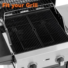 Grid Grate Replacement 18 1/4 x 13 1/8 for Charbroil, Coleman, Kenmore – 2 PCS