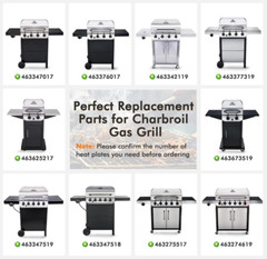 BBQ Grill Replacement Parts Charbroil Performance 5 Burners 463347519 463347518