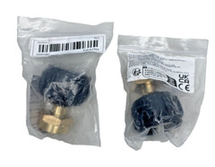 Lot Of 2, ANSI Z2181-CSA6.25, Cylinder Connection Device Adapter For LP-Gas