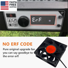 Upgraded Precision Control Fan Replacement for Char-Griller Gravity Fed 980 Char