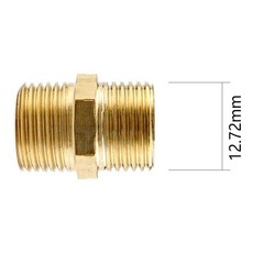 Hose Connector Coupling Hose Nozzles Joint Threaded Pipe Fittings 1 Piece