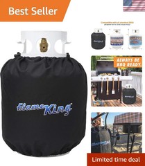 Propane Tank Cover Fits 20-Pound Steel Propane Cylinder –