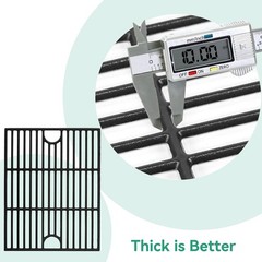 17 Inch Cast Iron Grill Grates Fits Nexgrill Deluxe 6 Burner 7200896 Gas