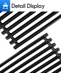 Grillflame 463242716 463242715 Grill Grates Replacement Parts for Charbroil C…