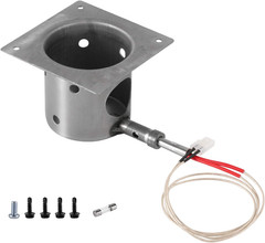 Fire Pot Burn Pot and Hot Rod Ignitor Kit Replacement for Traeger Pellet Grill w