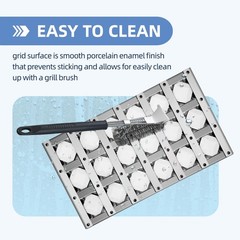 OTAMECE 1 Pack 100-2070 and 1 Pack 100-2089 Briquette Tray for Artisan Grill …