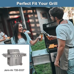 Grill Replacement Parts for 4 Burner Models – Grates, Flame Spreader & Igniter K