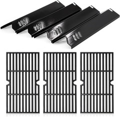 Grill Grates Heat Plates for Dyna Glo DGF493BNP DGB494SPB Backyard Grills